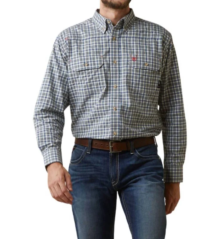 Men's Limited Edition Shirts for ExclusivityPlaid Featherlight Work Shirt - Plus In Clear Sky Plaid Men's Limited Edition Shirts for ExclusivityPlaid Featherlight Work Shirt - Plus In Clear Sky Plaid