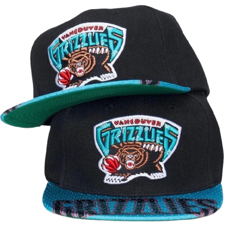 Oversized Fedora HatsMitchell & Ness Nba Vancouver Grizzlies Snapshot Hwc Snapback (Black/Teal) Oversized Fedora HatsMitchell & Ness Nba Vancouver Grizzlies Snapshot Hwc Snapback (Black/Teal)