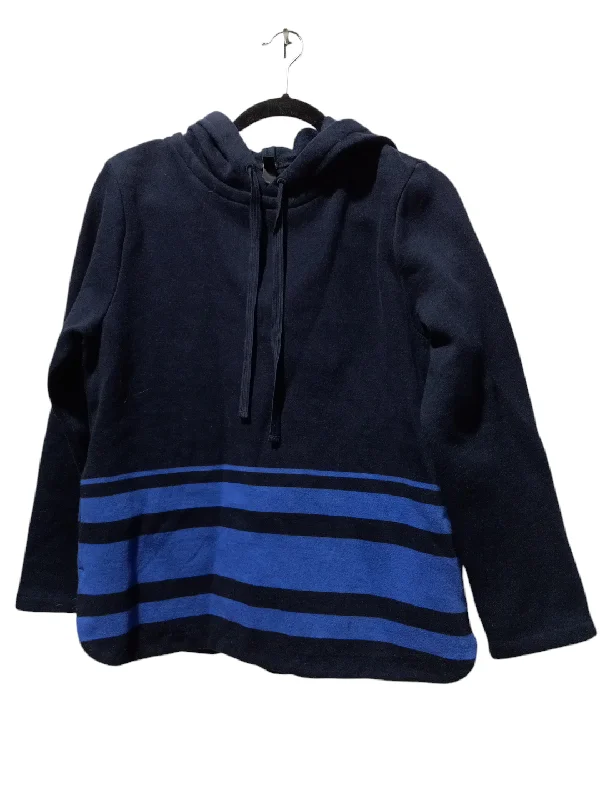 Men's Hoodies for Big and TallSweatshirt Hoodie By J. Crew In Blue, Size: M