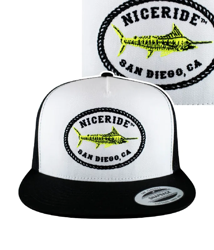 Kids' Sun Hats"Reeling It In - Neon" Trucker Fishing Hat