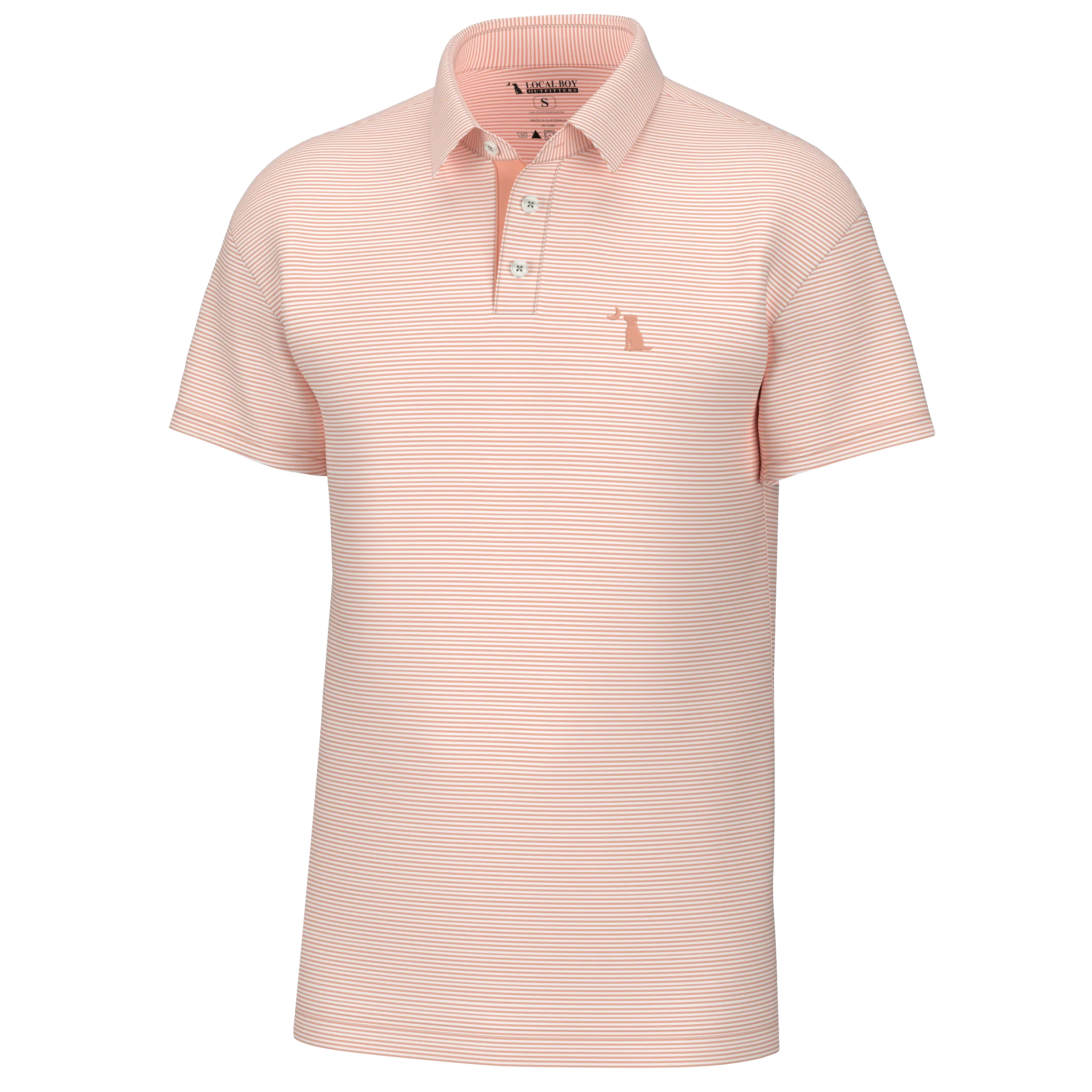 Men's Shirts with Drawstring WaistbandsLocal Boy Palms Polo