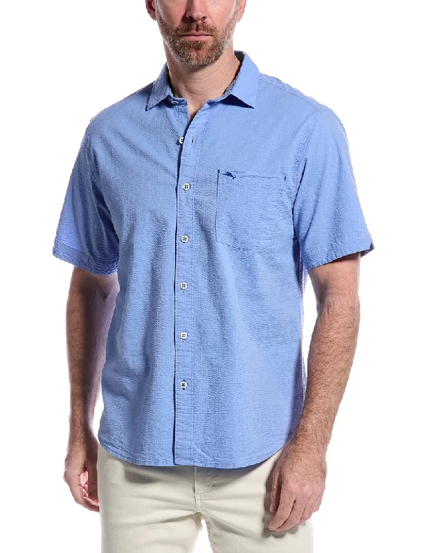 Men's Hawaiian Print Shirts for Luau PartiesTommy Bahama Nova Wave Silk-Blend Shirt