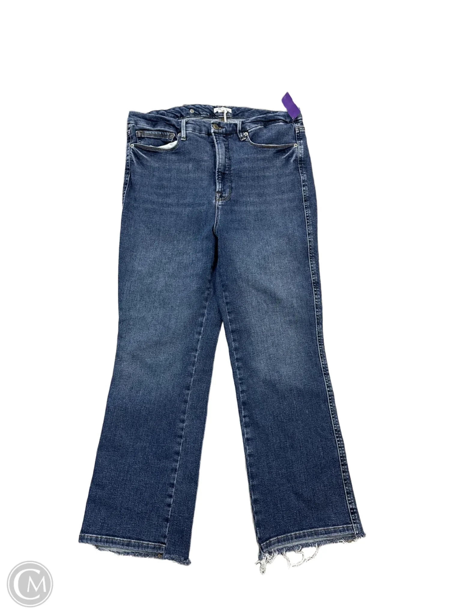 Affordable Men's JeansJeans Boot Cut By Good American In Blue Denim, Size: 16