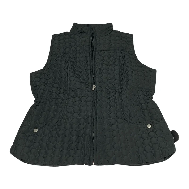 Men's Coats with Inner PocketsVest Puffer & Quilted By New Directions In Black, Size: L Men's Coats with Inner PocketsVest Puffer & Quilted By New Directions In Black, Size: L