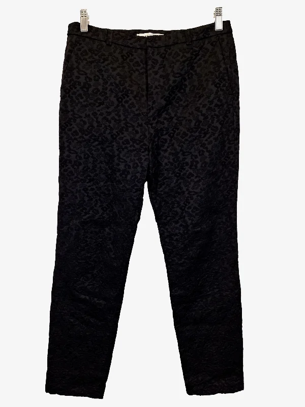 Stylish Men's JeansPerri Cutten Stylish Leopard Tailored Pants Size 10