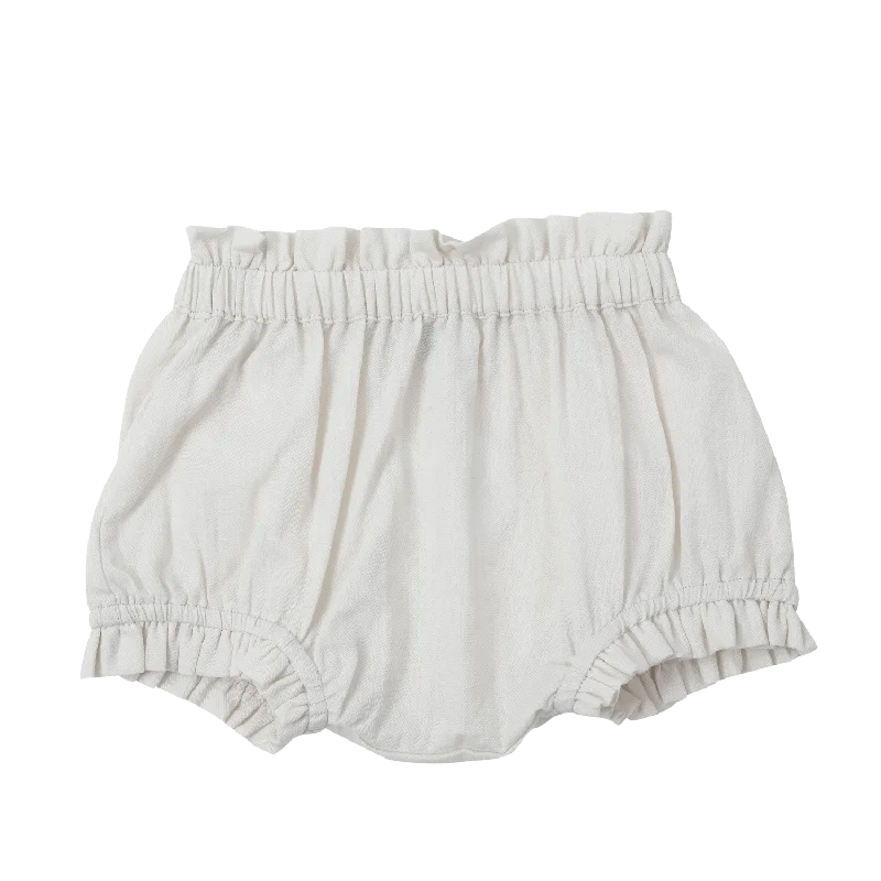 Comfortable Men's Lounge ShortsLeitha Bloomers | White