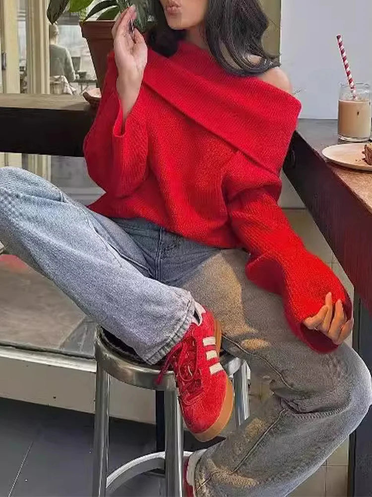 Men's Sweaters with Low-Neck DesignsCasual Loose Fashionable Stylish Cozy Long Sleeve Solid Polo Collar Knitted Pullover Sweater Men's Sweaters with Low-Neck DesignsCasual Loose Fashionable Stylish Cozy Long Sleeve Solid Polo Collar Knitted Pullover Sweater