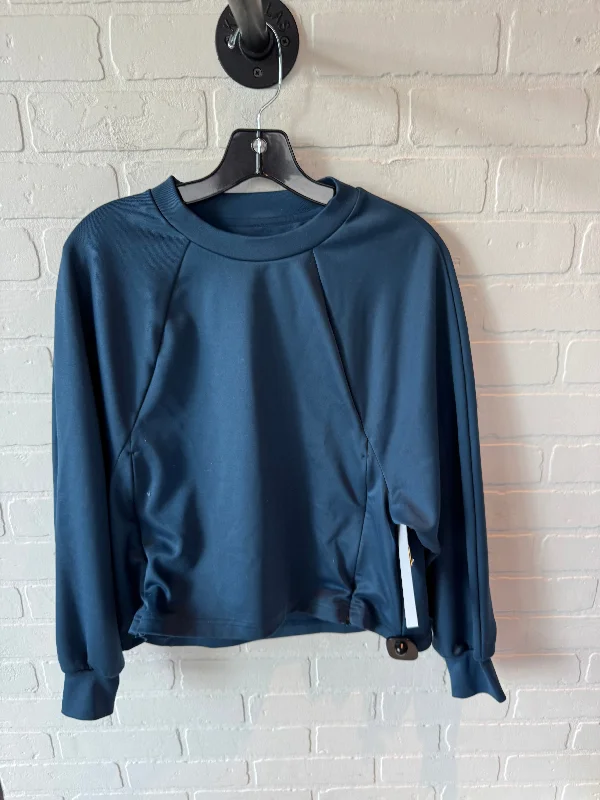 Men's Hoodies with Reflective StripesAthletic Sweatshirt Crewneck By The North Face In Blue, Size: S Men's Hoodies with Reflective StripesAthletic Sweatshirt Crewneck By The North Face In Blue, Size: S