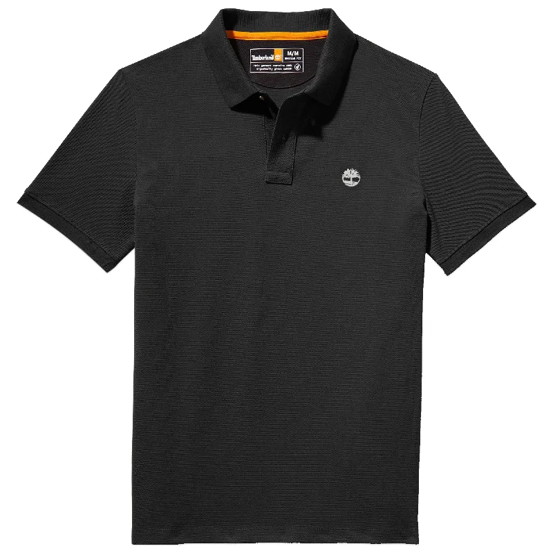 Men's Shirts with UV ProtectionTimberland Millers River Pique Polo - Black