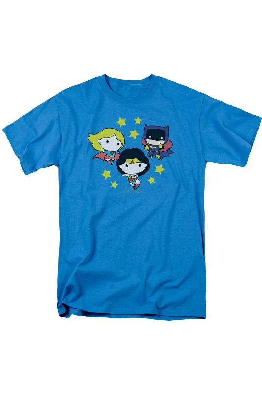 Men's Sleeveless TopsJustice League of America Girl Power Short Sleeve Adult Tee / T-Shirt