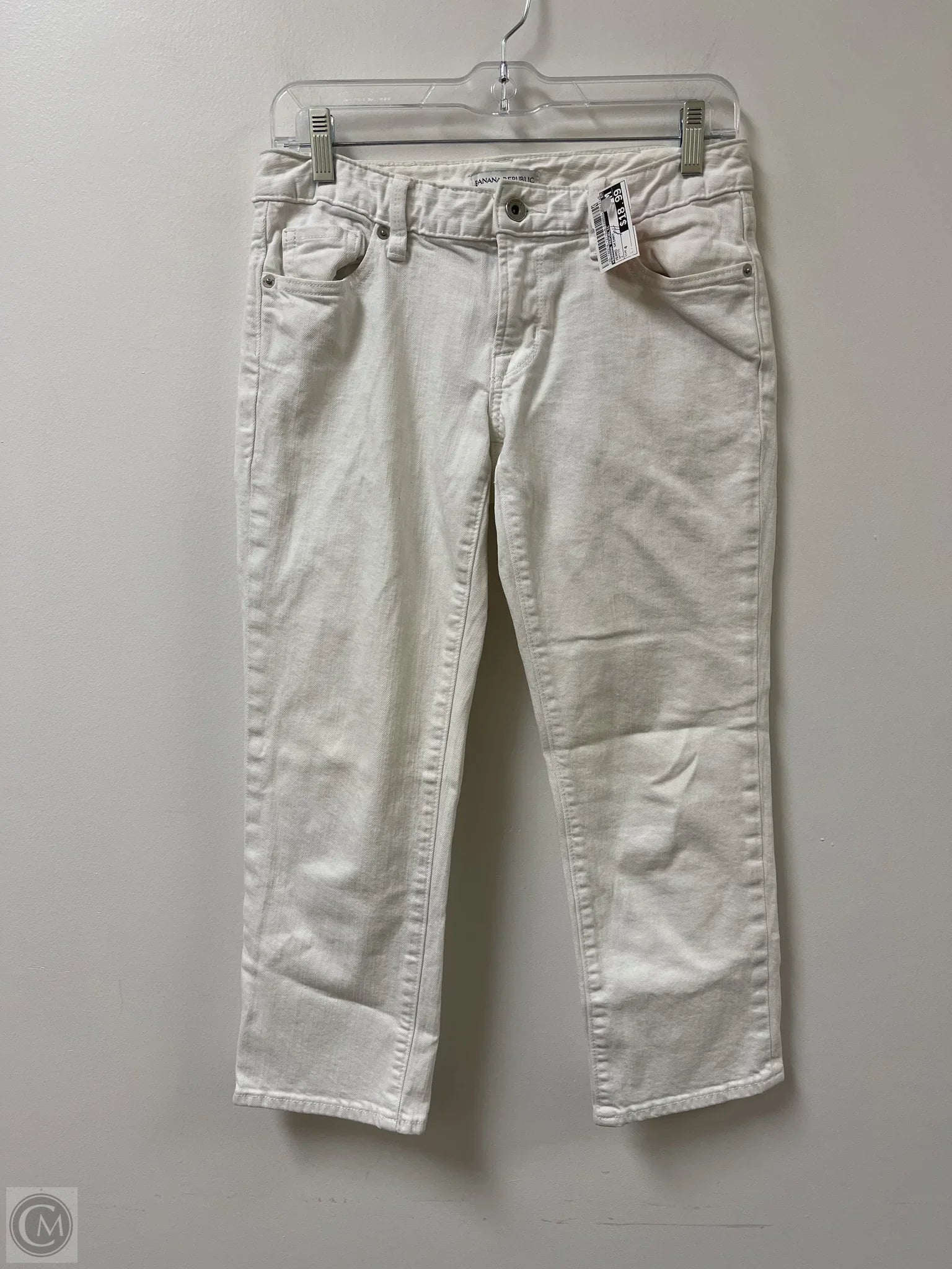 Dark Indigo Men's JeansJeans Skinny By Banana Republic In White, Size: 4