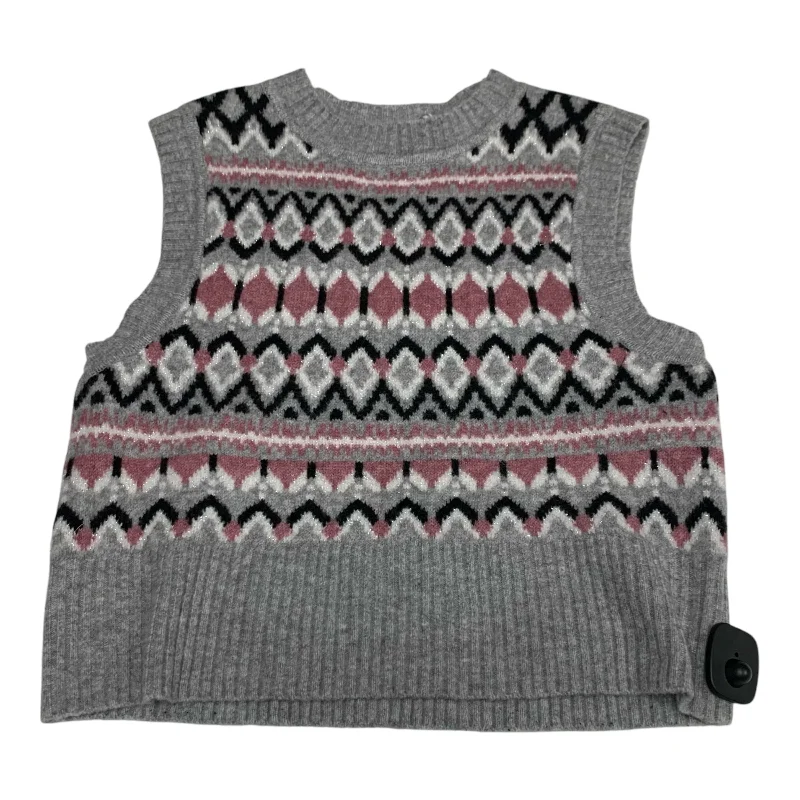 Men's Coats for Rainy WeatherVest Sweater By Dkny In Grey, Size: M
