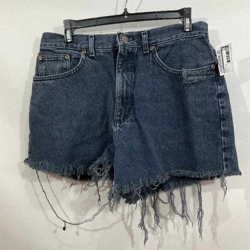 Men's Cool Linen Summer ShortsSHORTS by LEE In BLACK DENIM, Size: 8