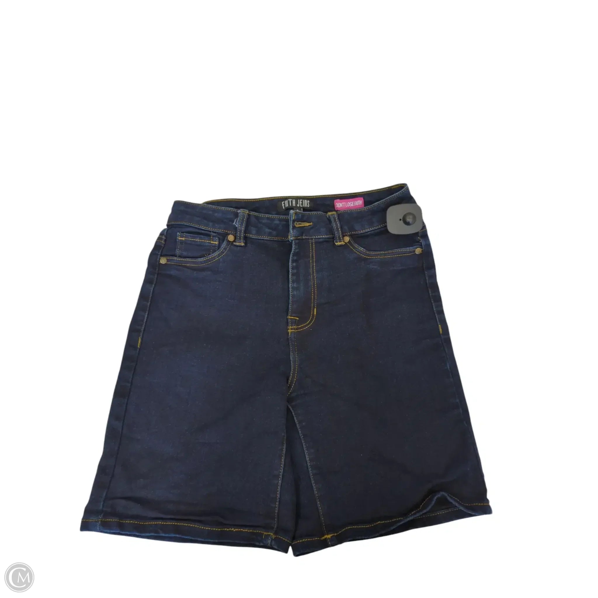 Fashionable Men's Patterned ShortsShorts By Clothes Mentor In Blue Denim, Size: 6