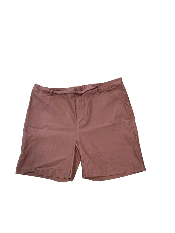 Lightweight Men's Travel ShortsBrown Shorts Clothes Mentor, Size 3x