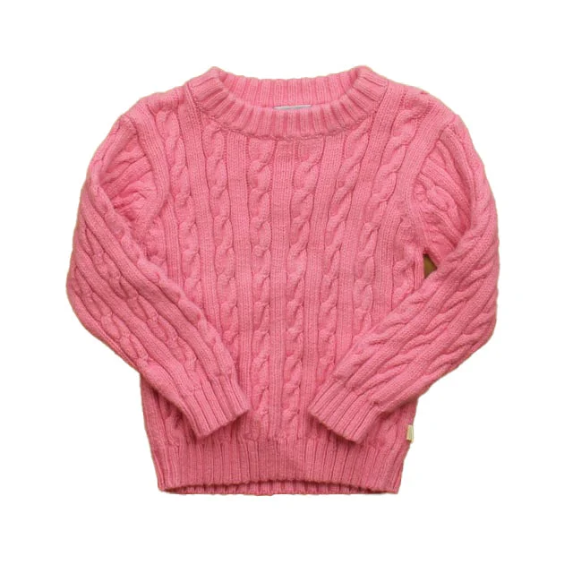 Men's Sweaters with Embroidered DesignsBella Bliss Girls Pink Sweater