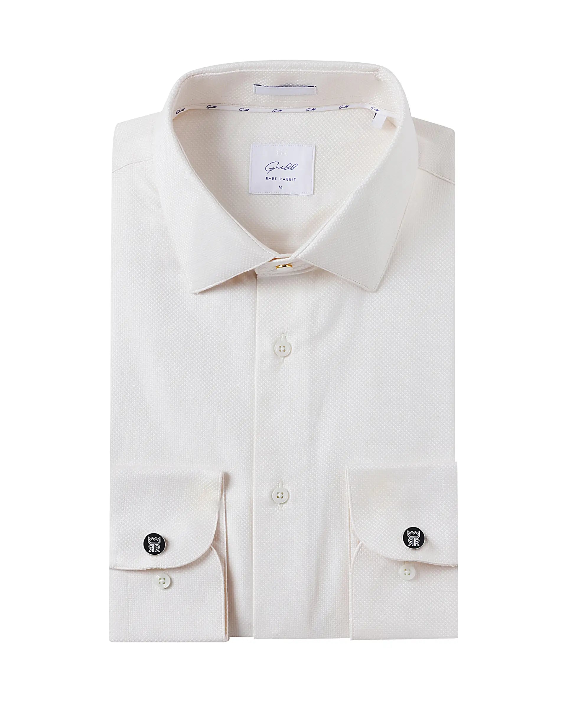 Men's Hunting Shirts for Camouflage and ComfortRare Rabbit Men Renil Off White Cotton Fabric Full Sleeve Regular Fit Dobby Formal Shirt Men's Hunting Shirts for Camouflage and ComfortRare Rabbit Men Renil Off White Cotton Fabric Full Sleeve Regular Fit Dobby Formal Shirt