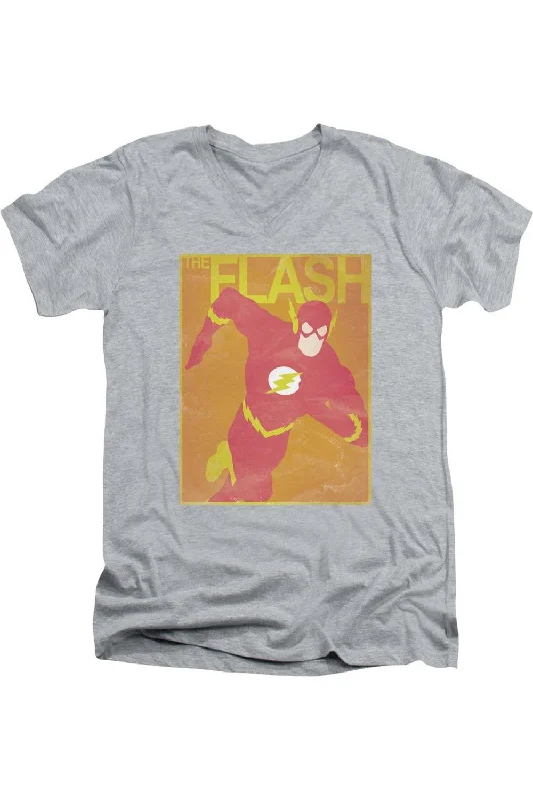 Patterned Men's Hawaiian ShirtsJustice League of America Simple Flash Poster Short Sleeve Adult V Neck Premium Cotton Tee / T-Shirt Patterned Men's Hawaiian ShirtsJustice League of America Simple Flash Poster Short Sleeve Adult V Neck Premium Cotton Tee / T-Shirt