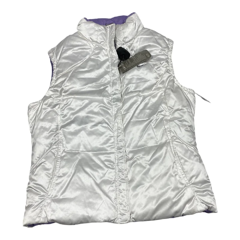 Men's Coats for Big and TallVest Puffer & Quilted By Nike In Purple & White, Size: Xl