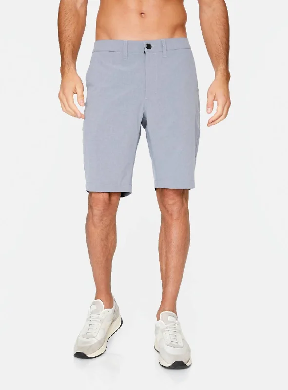 Men's Weather-Ready Travel ShortsMomentum Hybrid Short In Slate