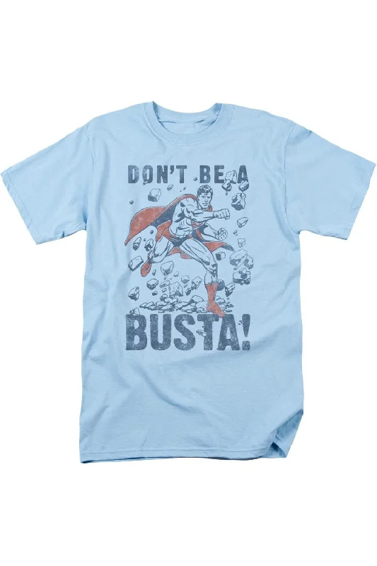Men's Shirts with Moisture-Wicking FabricSuperman Busta Short Sleeve Adult Tee / T-Shirt Men's Shirts with Moisture-Wicking FabricSuperman Busta Short Sleeve Adult Tee / T-Shirt