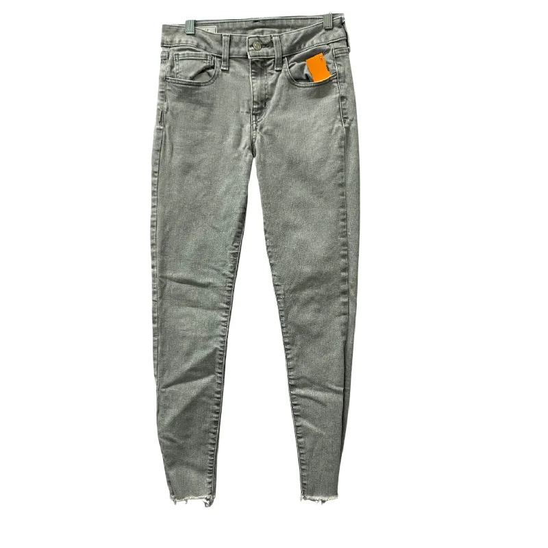 Modern Ripped and Distressed Men's JeansJeans Skinny By Gap In Grey, Size:6