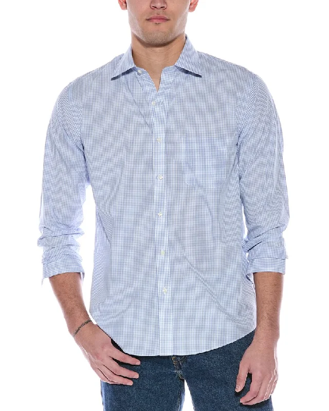 Men's Checkered Shirts for a Retro FeelBrooks Brothers Regular Fit Oxford Shirt