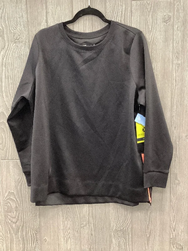 Men's Hoodies for Tall MenAthletic Sweatshirt Crewneck By Xersion In Black, Size: Xl