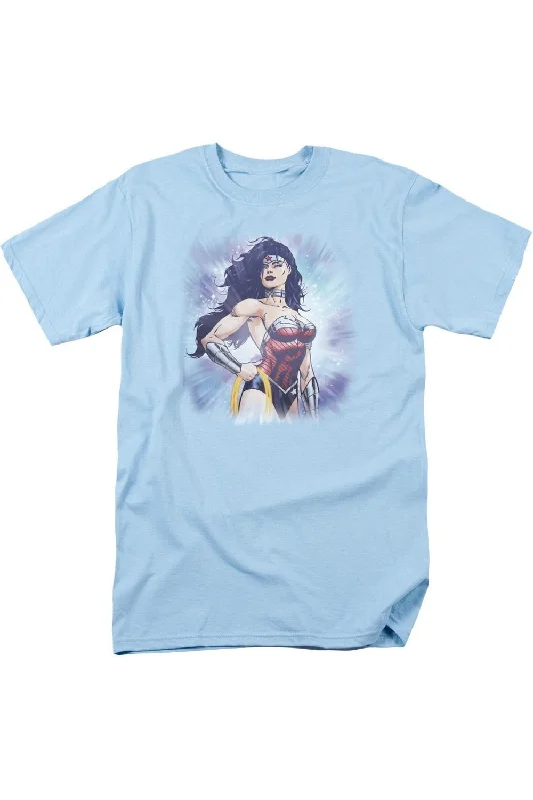 Men's Shirts with Appliqué DetailsJustice League of America Warrior Short Sleeve Adult Tee / T-Shirt Men's Shirts with Appliqué DetailsJustice League of America Warrior Short Sleeve Adult Tee / T-Shirt