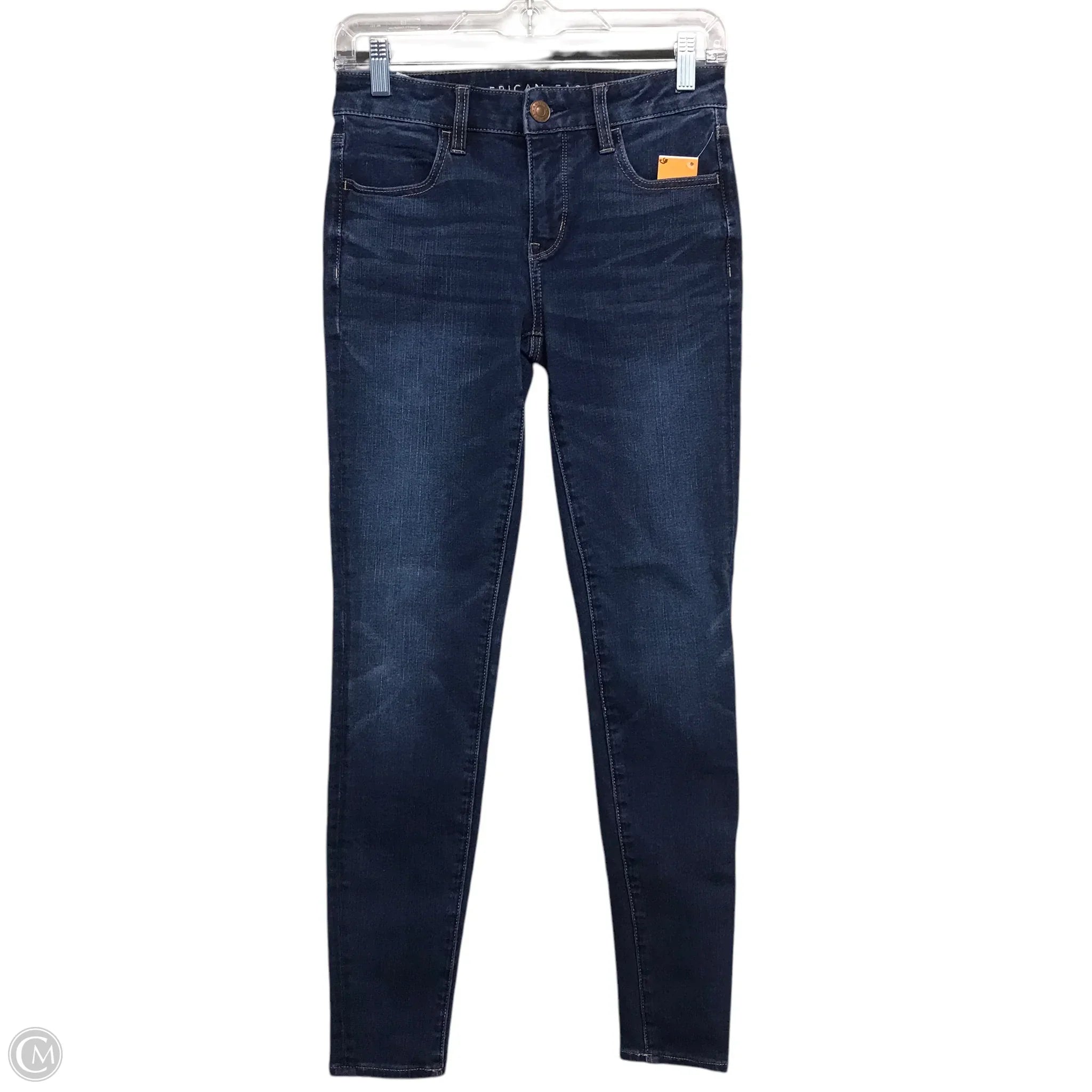 Inexpensive Men's JeansJeans Skinny By American Eagle In Blue Denim, Size: 2