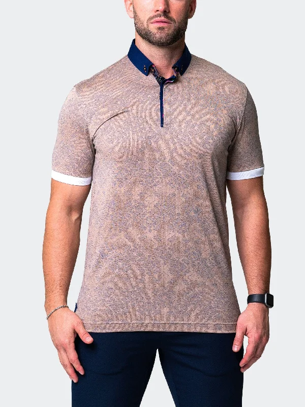 Men's Shirts with Patch PocketsPolo MozartTapp Orange