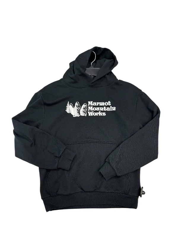 Men's Hoodies with Reinforced StitchingSweatshirt Hoodie By Marmot In Black, Size: Xs Men's Hoodies with Reinforced StitchingSweatshirt Hoodie By Marmot In Black, Size: Xs