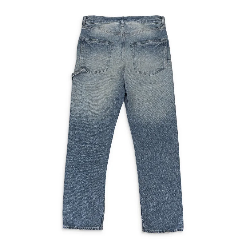 Jeans for Men with a Big BellyCARPENTER SUN FADED DENIM SKINNY JEANS