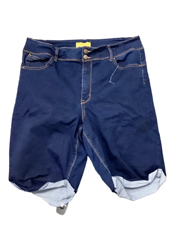 Men's Summer-Ready Linen and Cotton ShortsBlue Denim Shorts Clothes Mentor, Size 3x