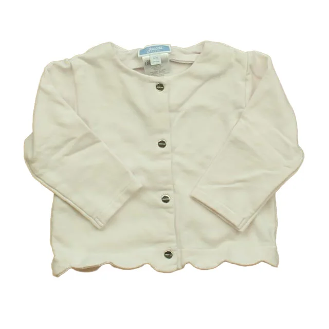 Men's Sweaters with Contrast TrimJacadi Girls Pink Cardigan