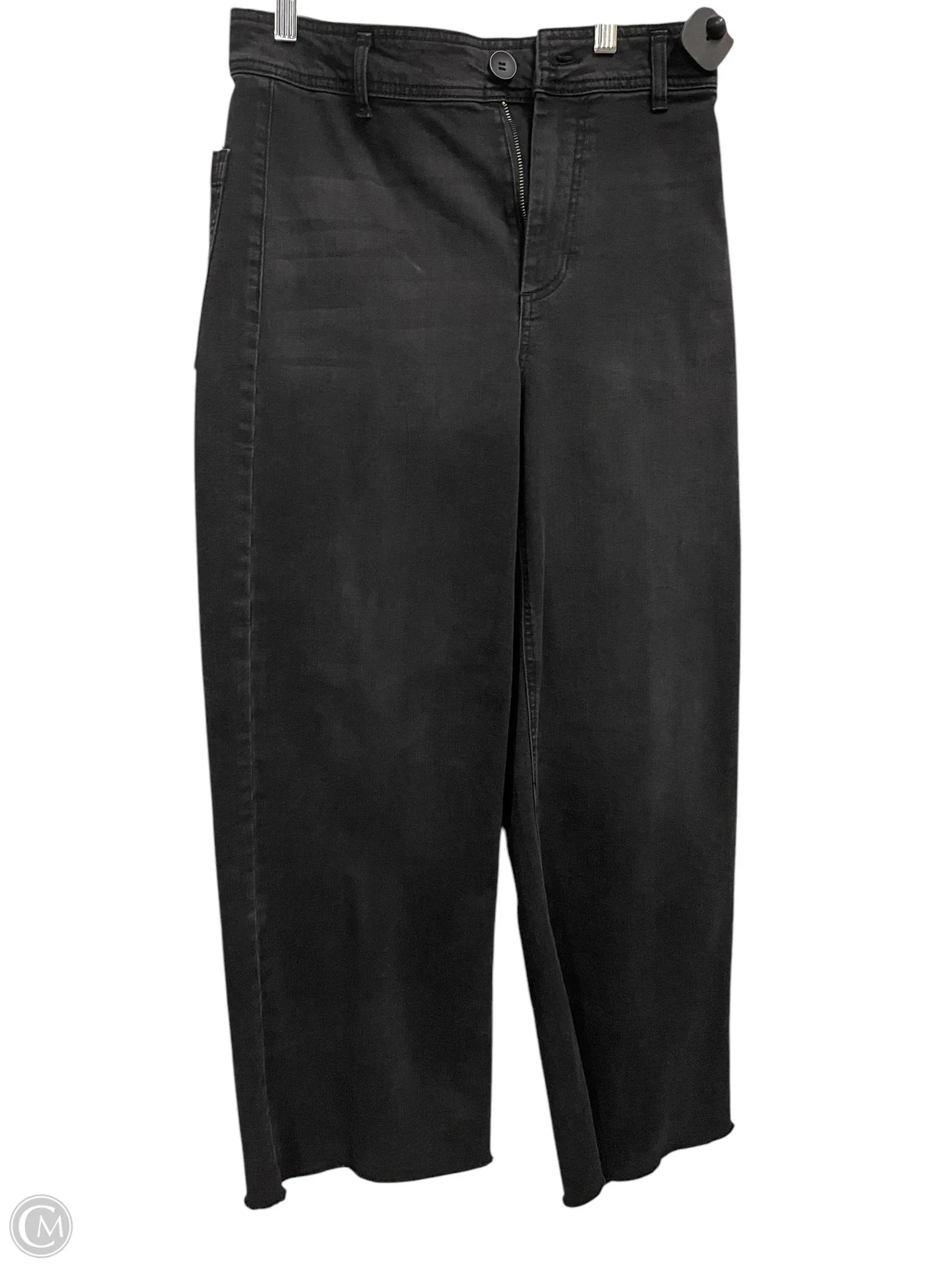Designer Skinny Men's JeansJeans Straight By Clothes Mentor In Black Denim, Size: 8