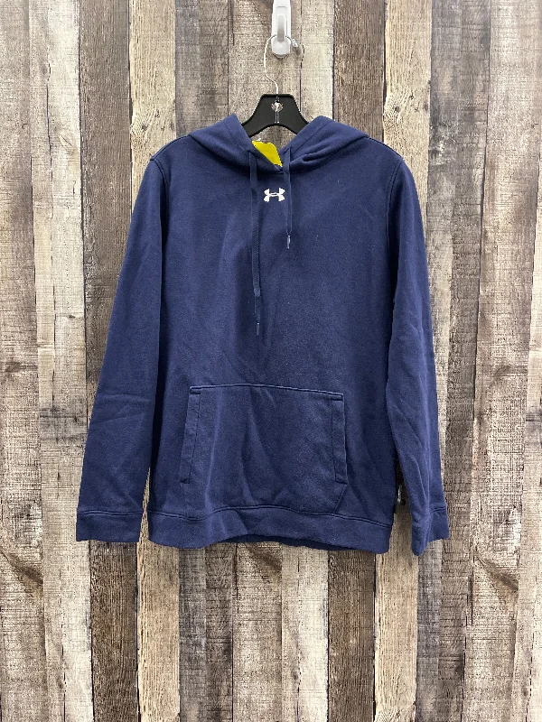 Essential Men's Sports HoodiesSweatshirt Hoodie By Under Armour In Navy, Size: S