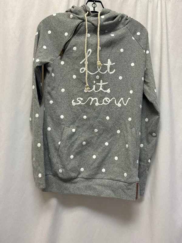 Men's Hoodies with Screen-Printed GraphicsSweatshirt Hoodie By Clothes Mentor In Grey, Size: Xs Men's Hoodies with Screen-Printed GraphicsSweatshirt Hoodie By Clothes Mentor In Grey, Size: Xs