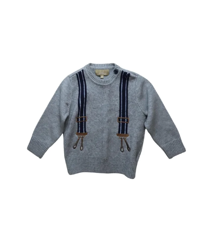 Men's Sweaters with Embroidered DesignsChickeeduck Knit Sweater 18-24M (90cm)