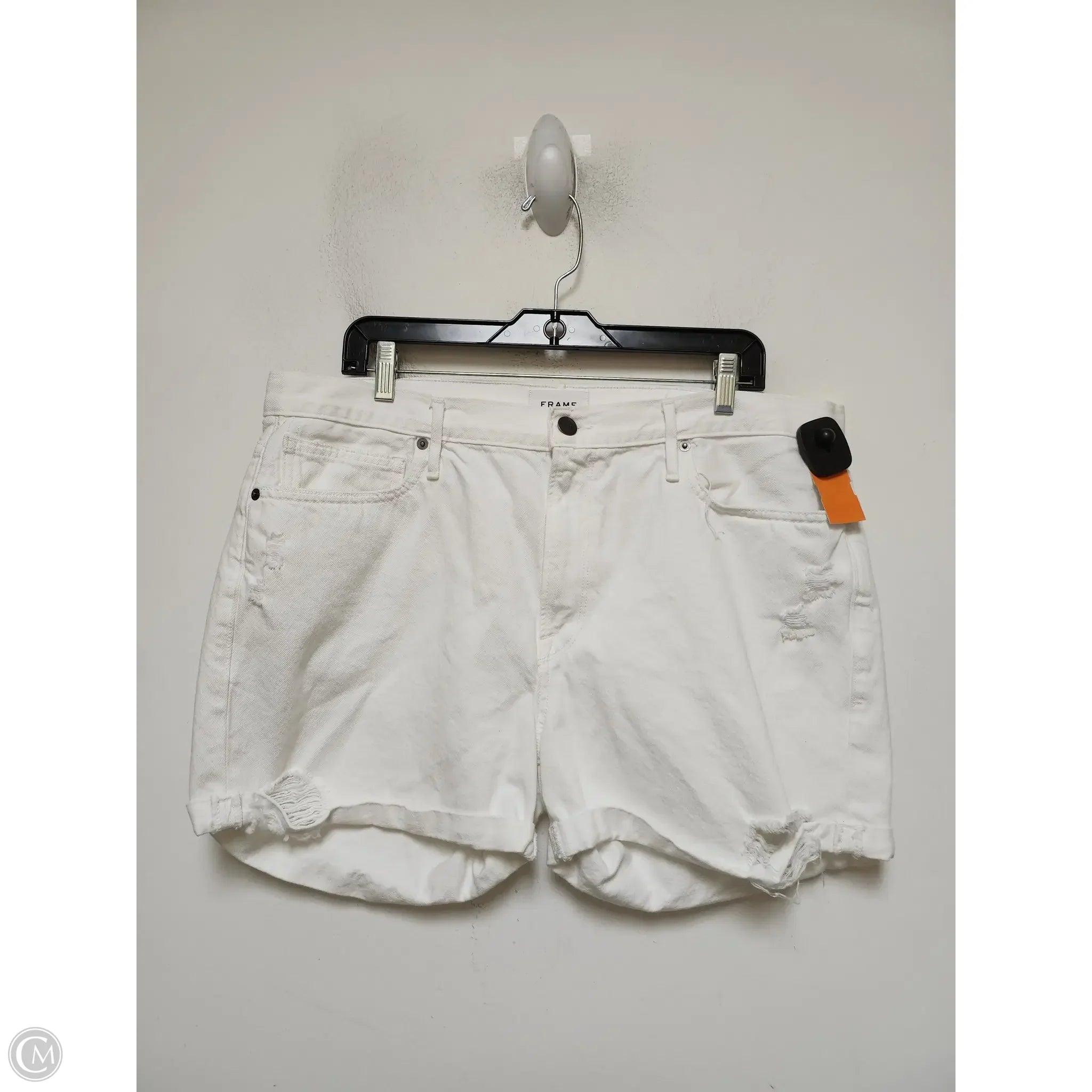 Fast-Drying Men's Swim and Beach ShortsShorts By Frame In White Denim, Size: 10