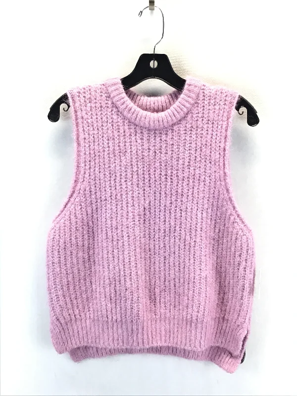 Men's Coats for RunningVest Sweater By Universal Thread In Pink, Size: S