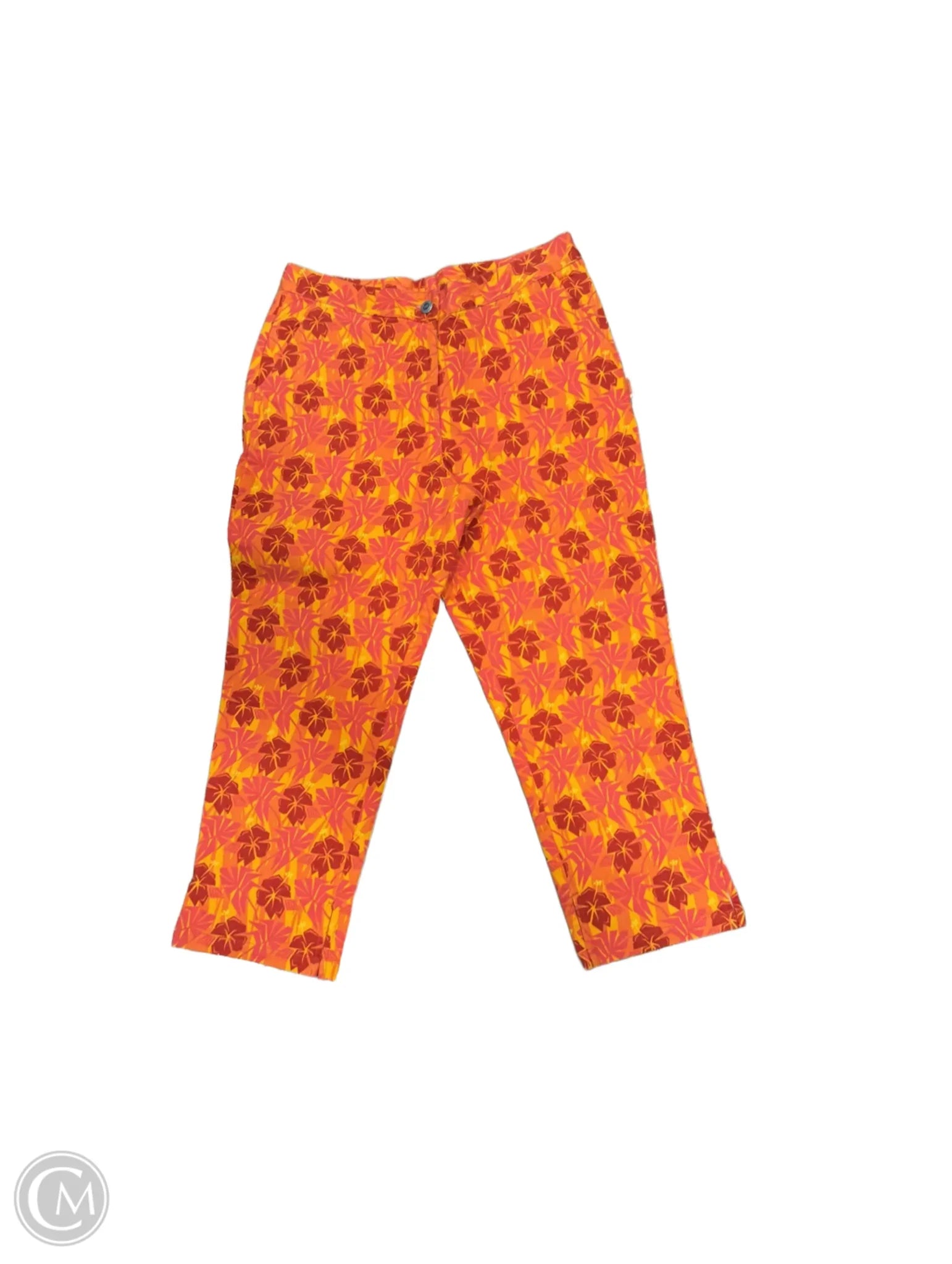 Men's Jeans for a Night OutJeans Cropped By Clothes Mentor In Orange & Pink, Size: 8 Men's Jeans for a Night OutJeans Cropped By Clothes Mentor In Orange & Pink, Size: 8
