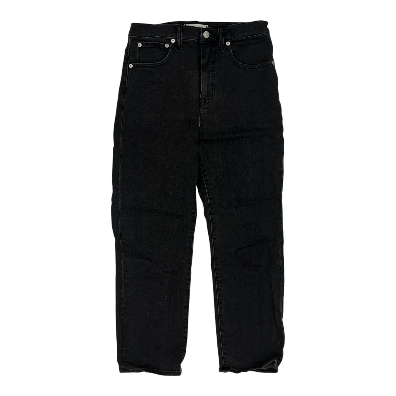 Men's Jeans with PocketsJeans Straight By Madewell In Black Denim, Size:4