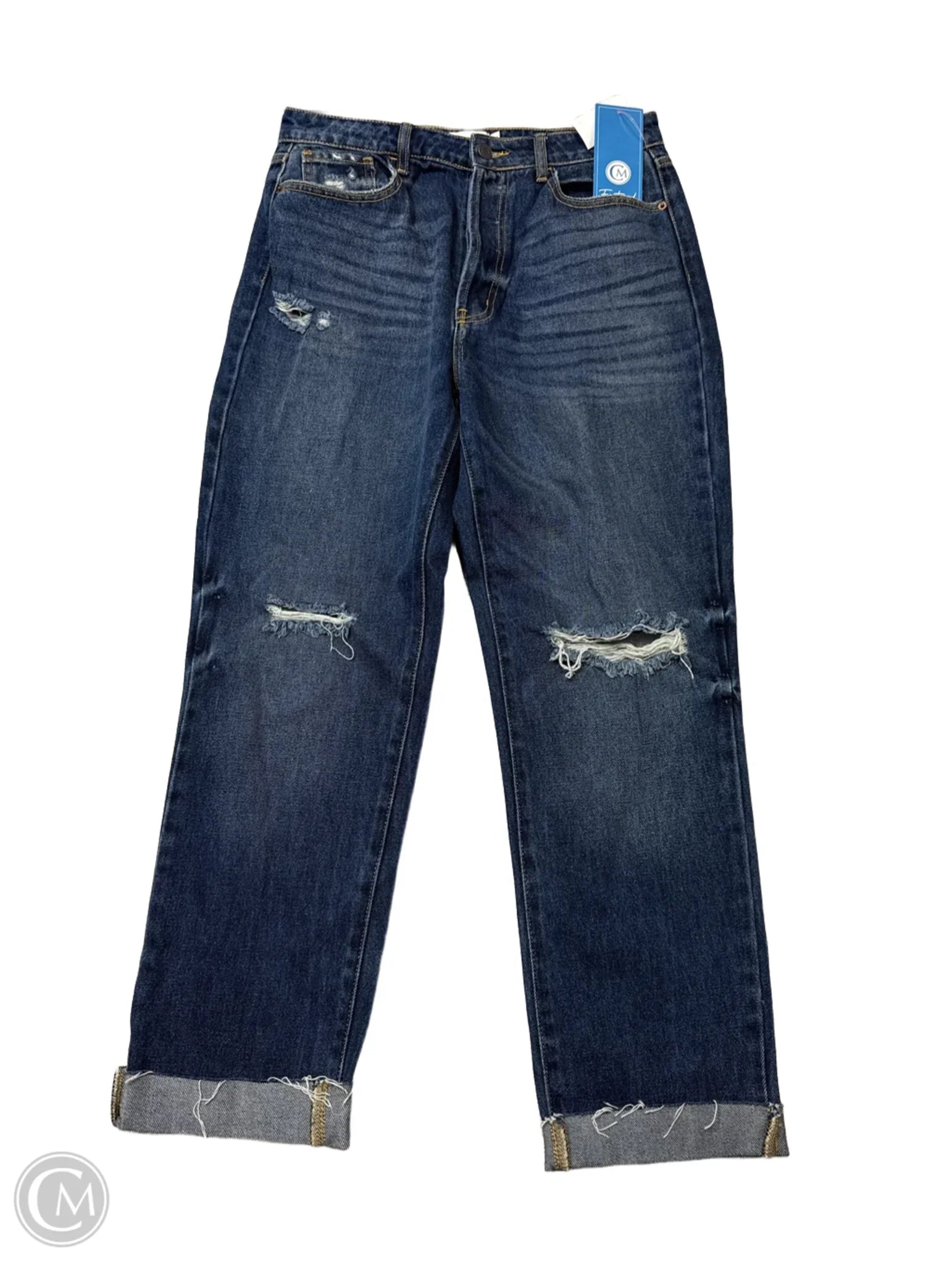Men's Jeans for SportsJeans Straight By Cello In Blue Denim, Size: 12