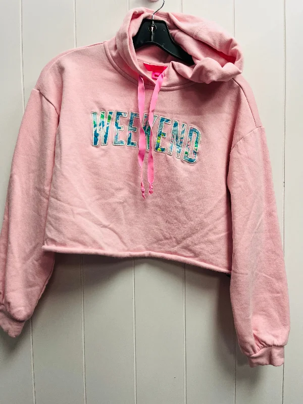 Lightweight Men's Running HoodiesSweatshirt Hoodie By Lilly Pulitzer In Pink, Size: Xs Lightweight Men's Running HoodiesSweatshirt Hoodie By Lilly Pulitzer In Pink, Size: Xs