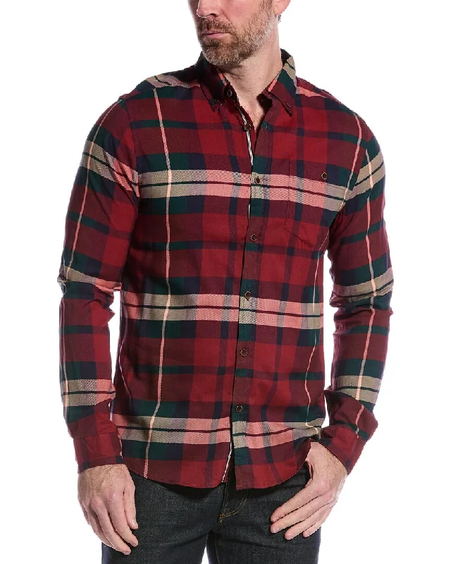Men's Checkered Shirts for a Retro FeelReport Collection Woven Sport Shirt