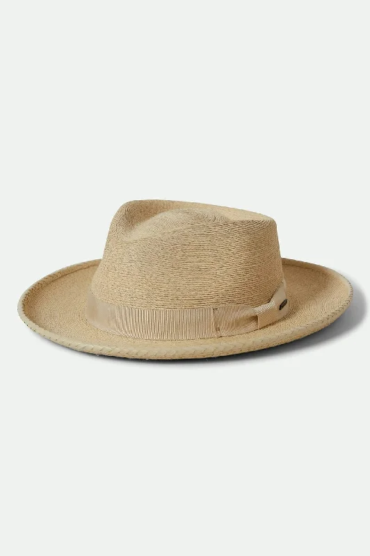 Casual Fedora Hats for MenSwindle Straw Fedora - Natural/Natural