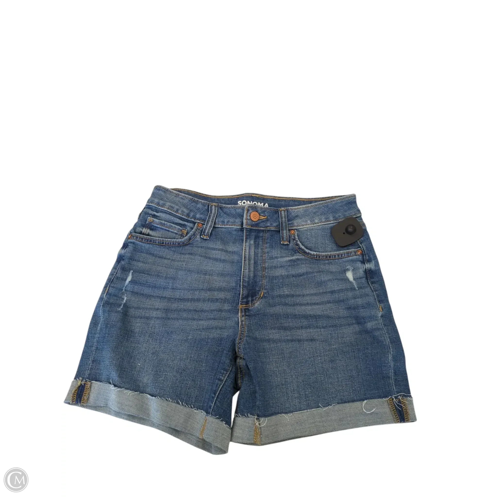 Resilient Men's Cargo ShortsShorts By Sonoma In Blue Denim, Size: 4