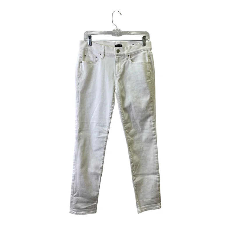 Jeans for Men with a Big BellyJeans Boyfriend By Ann Taylor In White, Size:4