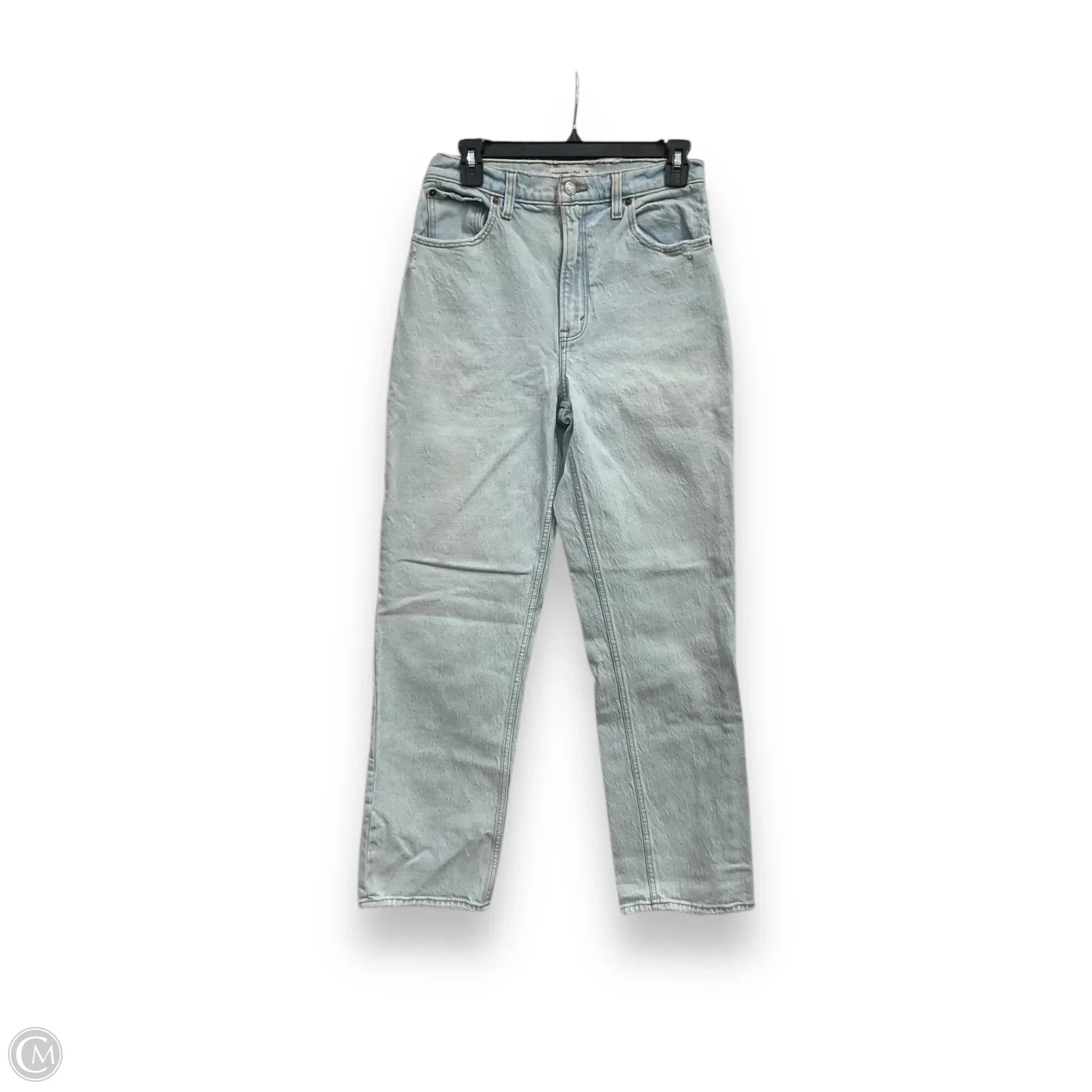 Flexible Stretch Men's JeansJeans Straight By Abercrombie And Fitch In Blue, Size: 6